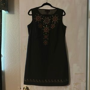 Embroidered Dana Bachman dress